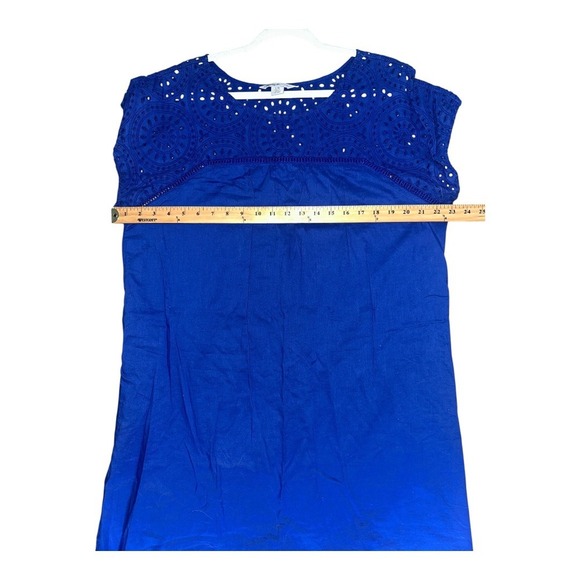 Tommy Bahama Blue Fiesta Lights Sheath Sundress, Large - Picture 5 of 7